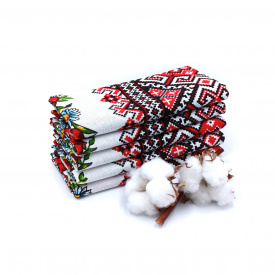 Кухонные полотенца Luxyart "Винок" размер 35*70 см рогожка 5 шт (LR-264)