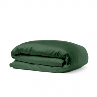 Полутораспальное пододеяльник Cosas GREEN SATIN 160х220 см Зеленый