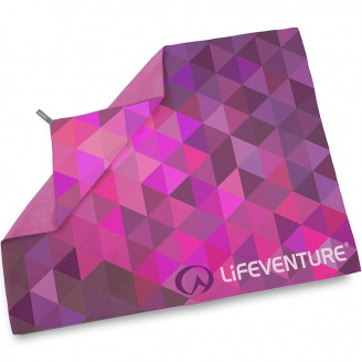 Полотенце Lifeventure Soft Fibre Triangle Giant 150x90 см Фиолетовый