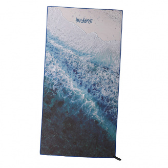 Полотенце для пляжа Ocean Beach Towel T-OST FDSO 80x160 смСиний 33508382