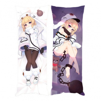 Подушка обнимашка дакимакура Сириус Лазурный путь Azur Lane 120x40см (22097) Bioworld