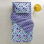Детская простыня Cosas DARK BLUE ZIGZAG Ранфорс 60х120х12 см Синий Миргород