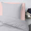 Подростковая постель с простыней на резинке SMOKY ROSE Cosas серый 155х215 см Братське