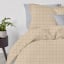 Полутораспальный комплект Cosas BEIGE GEOMETRY Ранфорс 160х220 см Бежевый/Серый Киев