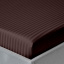 Подростковая постель сатин с простыней на резинке WALNUT Cosas Шоколад 160х220 см Генічеськ