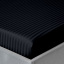 Семейная постель сатин с простыней на резинке ONYX Cosas черный 2х160х220 см Курінь