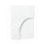 Набор простыни на резинке Cosas WHITE/GREY Ранфорс 90х200х20 см 2 шт Серый/Белый Каменка-Днепровская