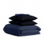Полуторное постельное белье Dark Blue CS8 Cosas черный 160х220 см Доманівка