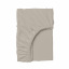 Двуспальный комплект на резинке Cosas BEIGE FLOWERS CS1 Ранфорс 180х220 см Бежевый Курінь