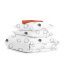 Семейный комплект постельного белья Sheep Dark Grey CS2 Cosas серый 2х160х220 см Коломия