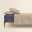 Полуторная постель с простыней на резинке BEIGE GEOMETRY CS6 Cosas Бежевый 160х220 см Луцк