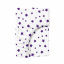 Простыня на резинке в детскую кроватку 60х120 см PURPLE STARS Cosas Фиолетовый Курень