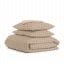 Двуспальная постель с простыней на резинке BEIGE GEOMETRY CS10 Cosas Бежевый 180х220 см Бучач