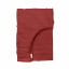 Подростковая постель сатин с простыней на резинке BURGUNDY CS1 Cosas Красный 160х220 см Братське