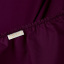 Двуспальная постель с простыней на резинке Dark Cherry Cosas Марсала 180х220 см Київ