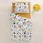 Детское постельное белье в кроватку Colorful Animals CS1 Cosas Бежевый 110х140 см Київ