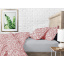 Двуспальный комплект на резинке Cosas ROSE FLOWERS CS1 Ранфорс 180х220 см Красный Покровск