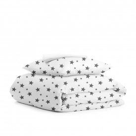 Детское постельное белье в кроватку Big Star Cosas серый 110х140 см