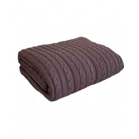 Плед Прованс Exclusive Nature 140х180 см Коричневый (1242)