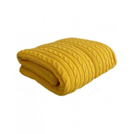 Плед Прованс Exclusive Nature 140х180 см Желтый (1248)