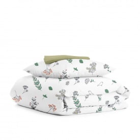 Подростковое постельное белье WILDFLOWERS CS2 Cosas Белый 155х215 см