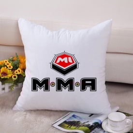 Подушка декоративная с принтом "MMA Mi" Push IT Белый Кавун П000663