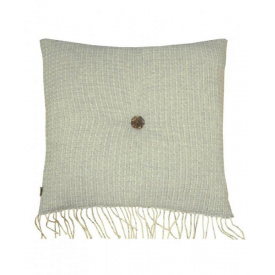 Декоративная подушка с пуговкой Прованс ANDGERS 45х45 см Серый (2679)