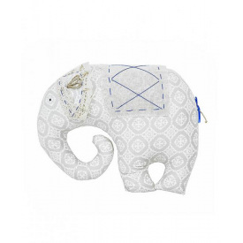 Декоративная подушка Прованс Слон Ажур 35х17 см Разноцветный (2693)