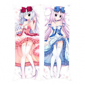 Подушка обнимашка дакимакура Рисэ / Айри Алиса или Алиса: Брат-сисконщик и сёстры-близняшки 120x40см (21320) Bioworld
