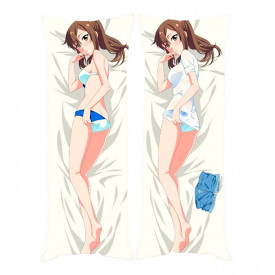 Подушка обнимашка дакимакура Нанами Аояма Кошечка из "Сакурасо" 120x40см (22067) Bioworld