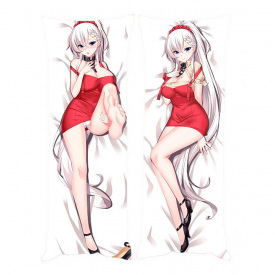 Подушка обнимашка дакимакура Белфаст Лазурный путь Azur Lane 120x40см (22141) Bioworld
