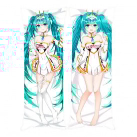 Подушка обнимашка дакимакура Хатсуне Мику Вокалоид v19 120x40см (21359) Bioworld