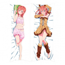 Подушка обнимашка дакимакура Саракусава Суми Девушка на час 120x40см (21674) Bioworld