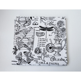 Скатерть 4Profi с рисунком Флора и фауна 145х180 см 17814