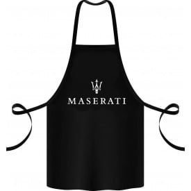 Фартук с принтом Арбуз Maserati 68 см Черный