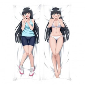 Подушка обнимашка дакимакура Акэми Сорюин Насколько тяжёлые гантели ты сможешь поднять? 120x40см (22362) Bioworld