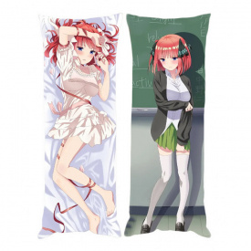 Подушка обнимашка дакимакура Нино Накано Пять невест 120x40см (22552) Bioworld