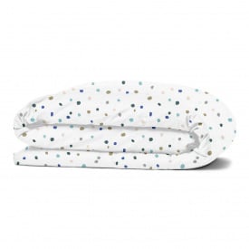 Евро пододеяльник Cosas BLOTS Ранфорс 200х220 см Белый