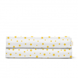 Детская простыня 110х160 см YELLOW STARS CS1 Cosas
