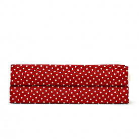 Простыня полуторная 155х240 см RED DOTS Cosas красный