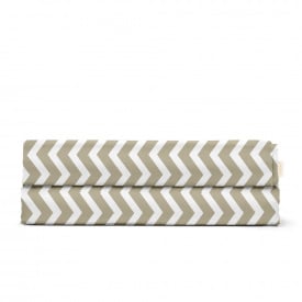 Простыня полуторная 155х240 см BISCUIT ZIGAZAG Cosas песочный