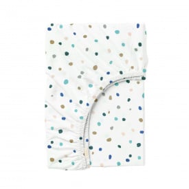 Простынь на резинке в детскую кроватку 60х120 см COLOR BLOTS CS1 Cosas