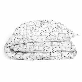 Пододеяльник детский 110х140 см CATS CS1 Cosas Белый