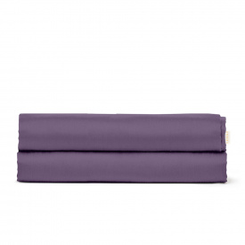 Простыня полутораспальная Cosas AURORA Ранфорс 155х240 см фиолетовый