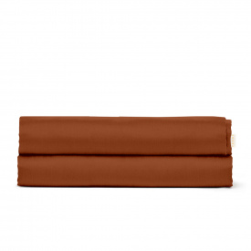 Евро простыня Cosas СINNAMON Ранфорс 220х240 см Корица