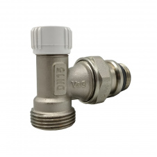 Кран радиаторный VALOGIN 1/2 "х 3/4" V&amp;G Евроконус настроечный угловой (00000022809)