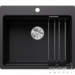 Прямоугольная кухонная мойка на одну чашу Blanco Etagon 6-F Silgranit 527686 белый Черкаси