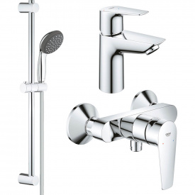 Набір змішувачів 3 в 1 для ванни Grohe QuickFix StartEdge S-Size (UA202502SE)