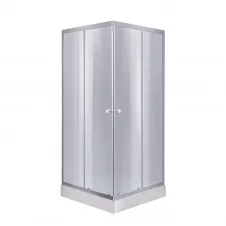 Душевая кабина Lidz Wawel SC80x80.SAT.LOW.GR стекло тонированное 4мм + поддон Lidz Kapielka ST80x80х14