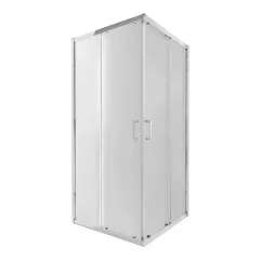 Душевая кабина Qtap Taurus CRM1011SC6 квадратная 100х100см, стекло 6 мм Clear, CalcLess,без поддона Київ